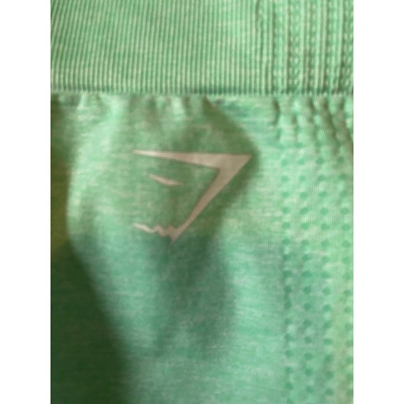Gymshark Cropped Leggings Seafoam Green S - Picture 2 of 6